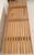 Mid-Century Modern Slat Bench / Table For Sale - Image 4 of 5
