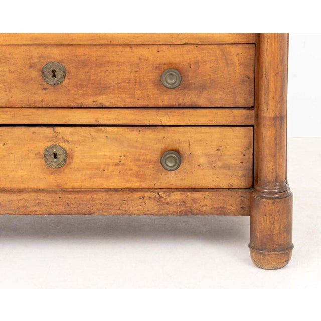 French French Empire Mahogany Chest of Drawers For Sale - Image 3 of 10