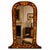 Venetian Inlaid Walnut Mirror with Rococo Marquetry from Bassanos Ebanistery, 1890s For Sale - Image 10 of 10