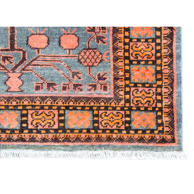 Early 20th Century Central Asian Kohtan Rug For Sale - Image 9 of 14