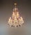 Art Deco Vintage Venetian Style Klassik Crystal Chandelier With Purple Crystal Drops For Sale - Image 3 of 9