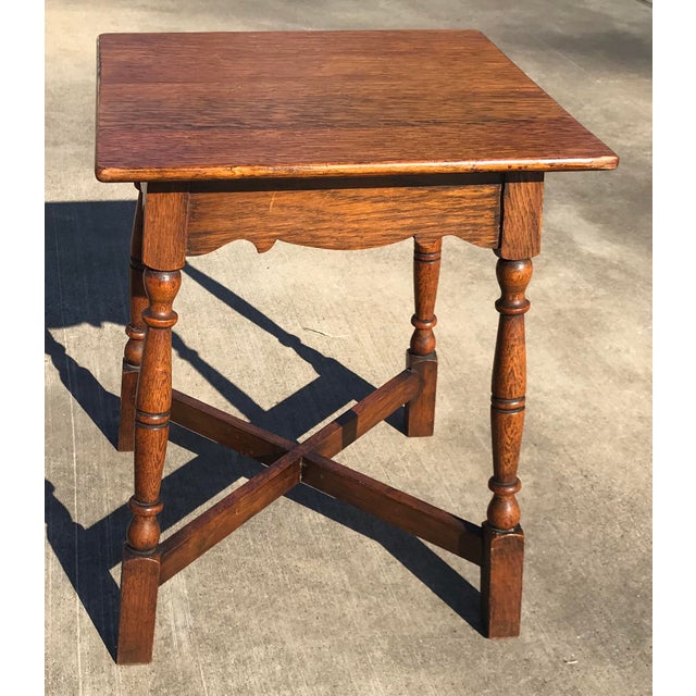 Vintage Wooden Pub Table Chairish