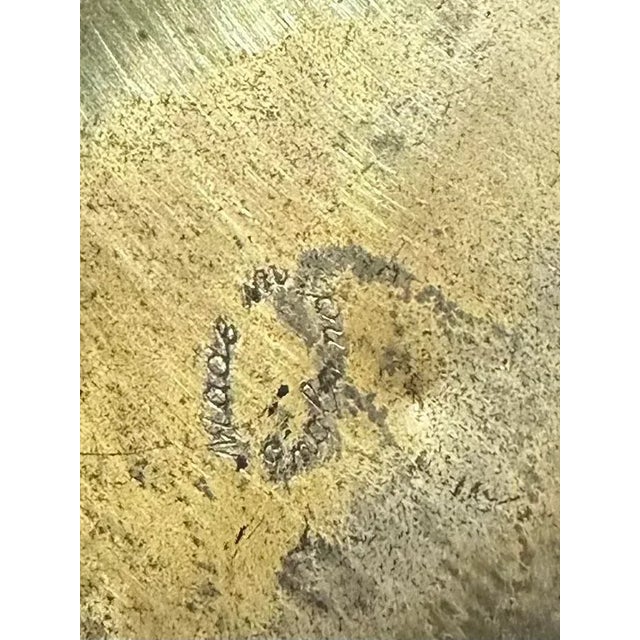 Mid 20th Century Vintage Copper & Brass Pitchers/Vases Made in England Set of 3 For Sale - Image 10 of 13