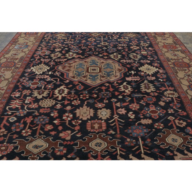 This 10x12 antique Persian Heriz rug is an exciting new addition to Rug & Kilim’s antique collection – a masterpiece of...
