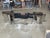 Three-piece biomorphic coffee table in polished stainless steel, dating to the early 2000s. Each table is a separate...