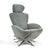 Winner of the 1999 Good Design Award, the "Dodo" chair by Toshiyuki Kita is a dynamic chair with swivel & recline features...
