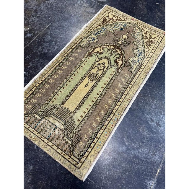 Early 21st Century Turkish Yastik Rug 1'8" x 3'1" For Sale - Image 5 of 5