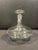 Mid-Century Blown Glass Captain’s Decanter With Stopper and Handle For Sale - Image 4 of 9