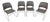 Modern Herman Miller Limerick Stacking Chairs - Set of 4 For Sale