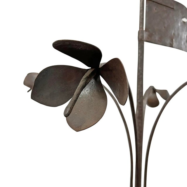 18th Century French Wrought-Iron Dragon Weathervane For Sale - Image 9 of 11