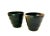 Mid Century Yunomi Japanese Ceramic Tea Cups- a Pair For Sale - Image 11 of 12