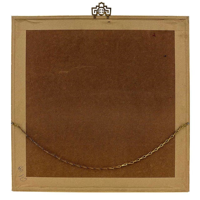 Black Framed Antique Chinese Qing Dynasty Embroidery 24lp110 For Sale - Image 8 of 8