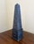 A stunning neoclassical or Grand Tour style black and grey faux-marbled pattern obelisk with brass mounts Late 20th...