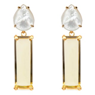 Gabriela Earrings, Clip On For Sale