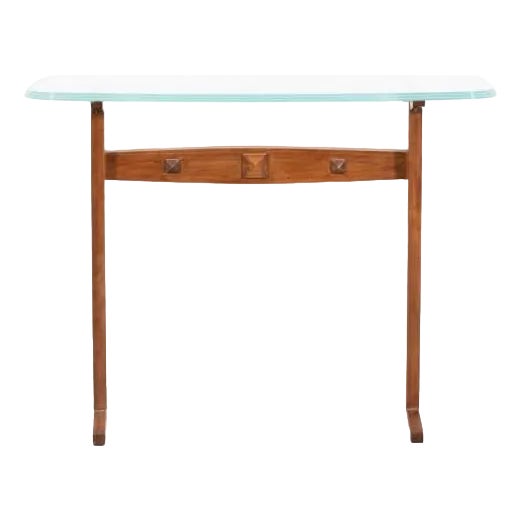 Mid-Century Italian Sculptural Wall Side Table, 1950s For Sale