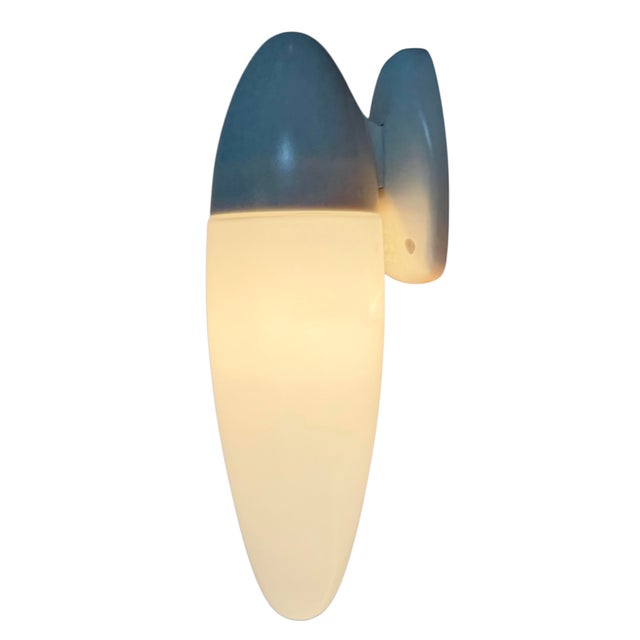 Industrial White Bakelite Wall Light with Milk Glass from Elektrosvit, 1950s For Sale - Image 17 of 18