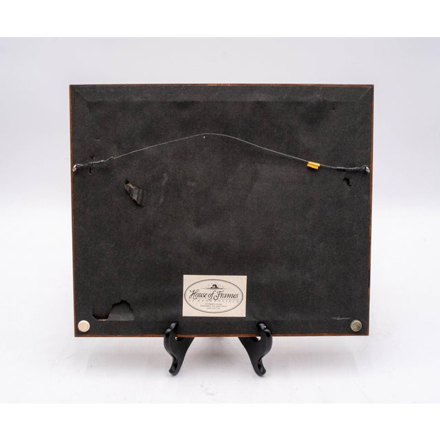 Pair of Nautical Watercolor Fishing Boat Paintings Signed George D Post For Sale - Image 4 of 15