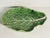 15” Cabbage leaf platter majolica by Bordallo Pinheiro.