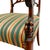 Traditional 19th Century English Regency Sheraton Chair With Carved Lion's Paws and Lattice Back For Sale - Image 3 of 12