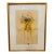 Large Signed 1970 Surrealist Mixed Media Drawing on Paper, Framed Modern Figurative Artwork For Sale