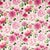 Harlequin Dahlia Fabric in Blossom/Emerald/New Beginnings - a Sample For Sale