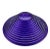 Glass Art Deco Cobalt Blue Ribbed Glass Serving Bowl For Sale - Image 7 of 10
