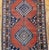 Antique Kurdish Bidjar Runner Rug, Hand-Knotted Wool, Geometric Pattern, Terracotta & Navy, 3x13 For Sale - Image 13 of 17