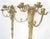 Traditional Pair of Antique Regency Revival Bronze Wall Sconces Candle Sticks MINT For Sale - Image 3 of 18