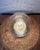 White Vintage White Porcelain Ceiling Light, 1970s For Sale - Image 8 of 10