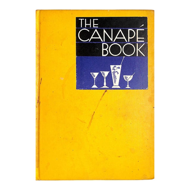 "The Canape Book" 1937 Maiden, Rachel Bell For Sale