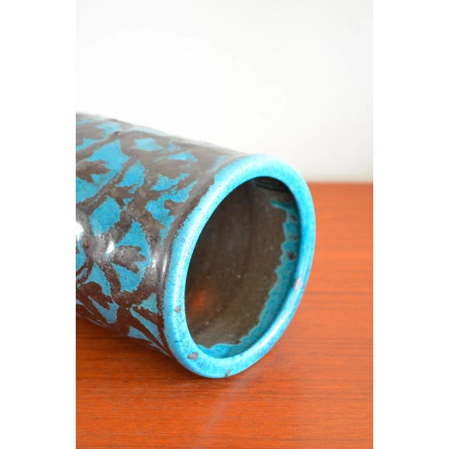Art Deco Flower Vase in Ceramic, 1920s For Sale - Image 6 of 8