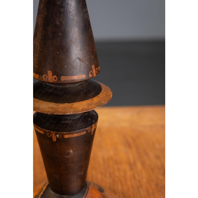 1920s Amsterdam School Table Lamp by H. Steinplatz, 1920s For Sale - Image 5 of 12
