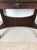 Antique Oak Writing Table With Drawer and Turned Wood Legs on Wheels For Sale - Image 9 of 10