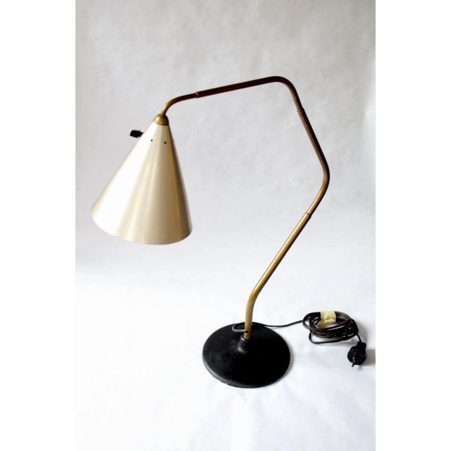 1940s Large Flamingo Table Lamp by Karl Hagenauer for Hagenauer, 1940s For Sale - Image 5 of 10