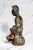 Hand Carved Large Antique Chinese Guanyin Wood Sculpture on Dragon Buddhist Asian Home Decor For Sale - Image 14 of 17