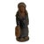 Early 20th Century Miniature Iron Female Figure For Sale