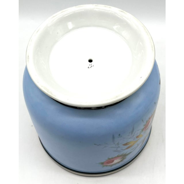 Antique Porcelain Cachepot, France, 1900 For Sale - Image 15 of 17