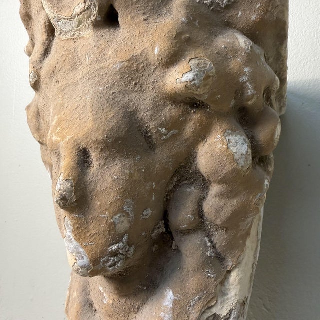 Sculpture Materials Historic Architectural Ornament with Female Head, Kingdom of Hungary, Romania, 1900s For Sale - Image 7 of 15