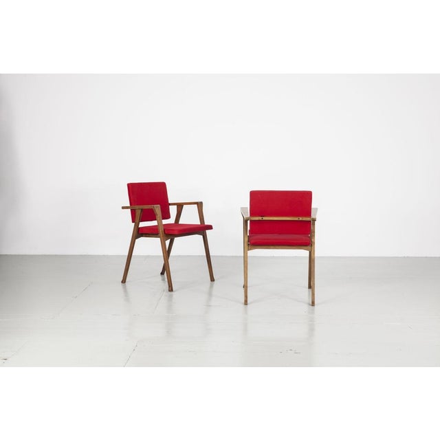 Poggi Set of Luisa Chairs by Franco Albini for Poggi, 1950 For Sale - Image 4 of 18