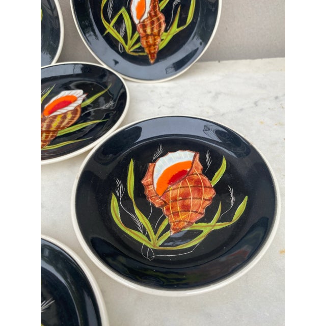 1930s Butter Pats Henriot Quimper, Circa 1930-Set of 6 For Sale - Image 5 of 7