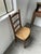 Rustic Oak Straw Chair, 1950s For Sale - Image 3 of 18