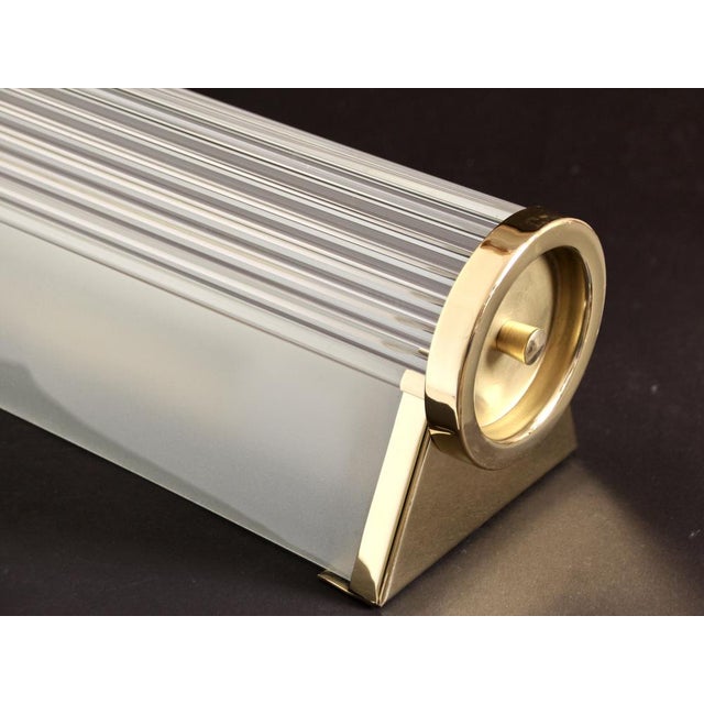 Long Cinema Wall Light by Henri Petitot for Atelier Henri Petitot, 1930s For Sale - Image 4 of 11