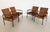 Mid-Century Italian Lounge Chairs in Rattan Wicker and Iron, 1960s, Set of 4 For Sale - Image 13 of 18