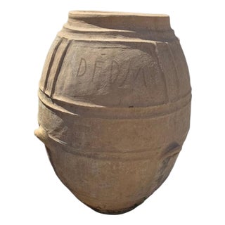 Italian Terracotta Jar, 1950s For Sale