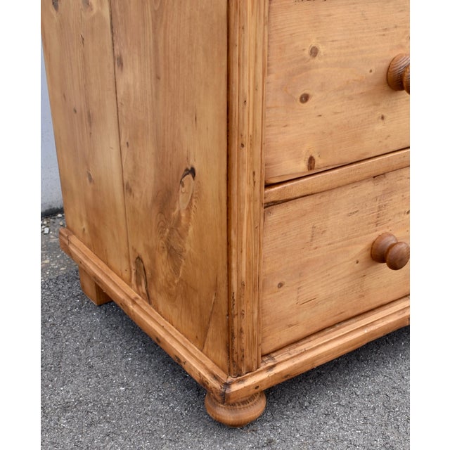 Pine Chest of Five Drawers, Hungary, Circa 1880 For Sale - Image 11 of 12