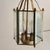1980s Hexagonal Beveled Glass Brass Lantern, Flush Mount For Sale - Image 5 of 9
