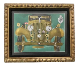 “Rolls Royce “1950s Vintage Collage