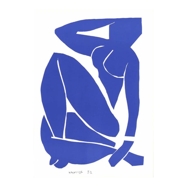 1984 Henri Matisse Lithograph Blue Nude 3 For Sale