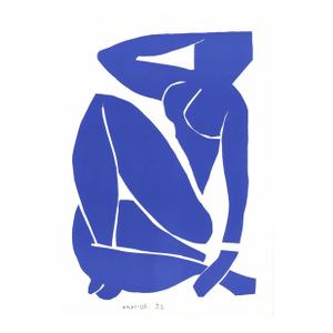 1984 Henri Matisse Lithograph Blue Nude 3