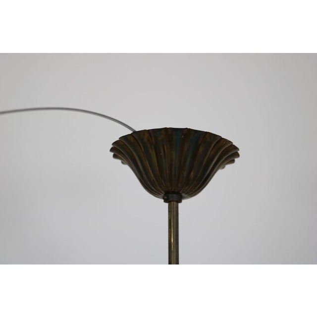 Italian Brass Lamp, 1950s For Sale - Image 10 of 18